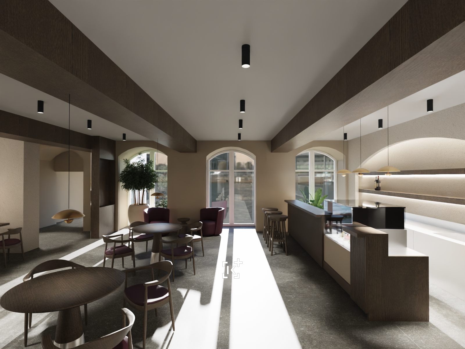 Innenansicht Visualisierung 